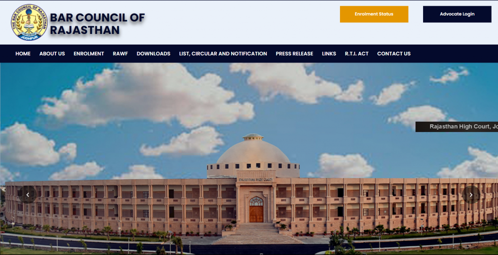 Bar Council of Rajasthan Official Website