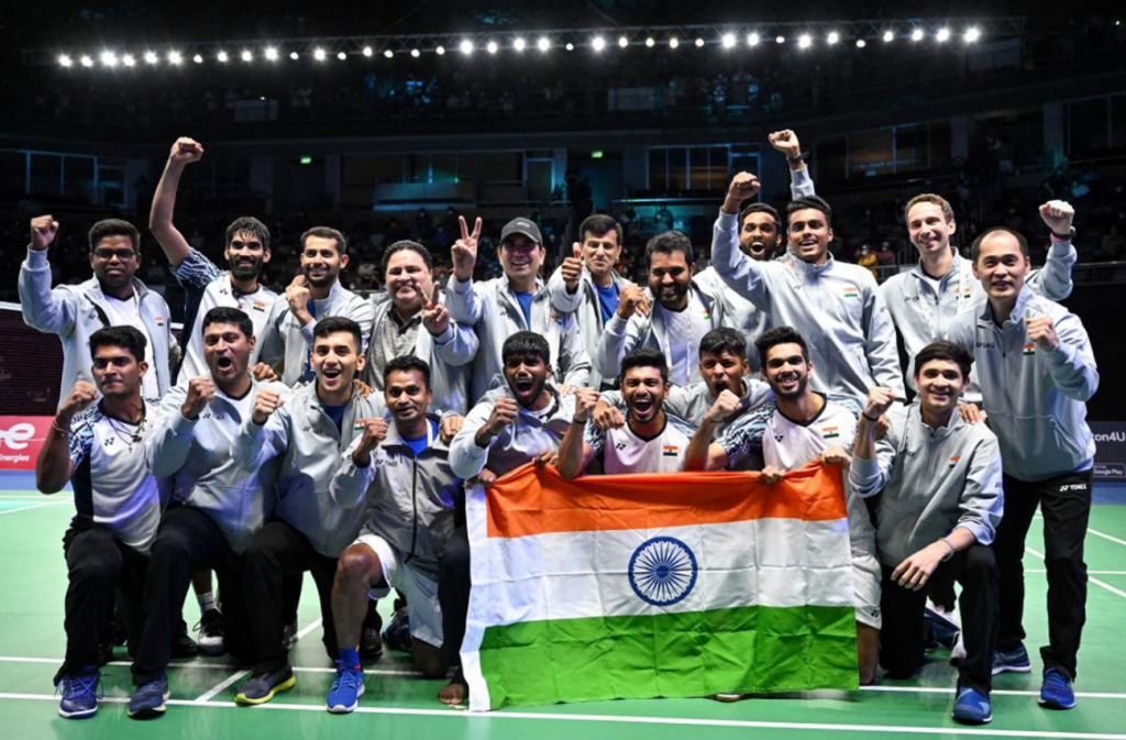 India's Men's Badminton Team