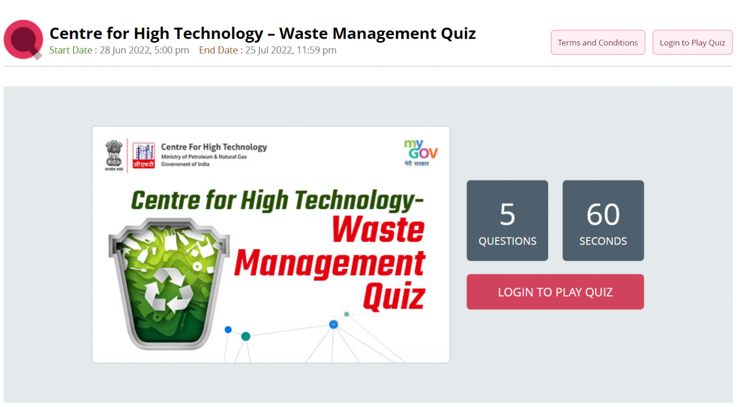 Waste Management Quiz Answers - Get The Answers & Win Prizes