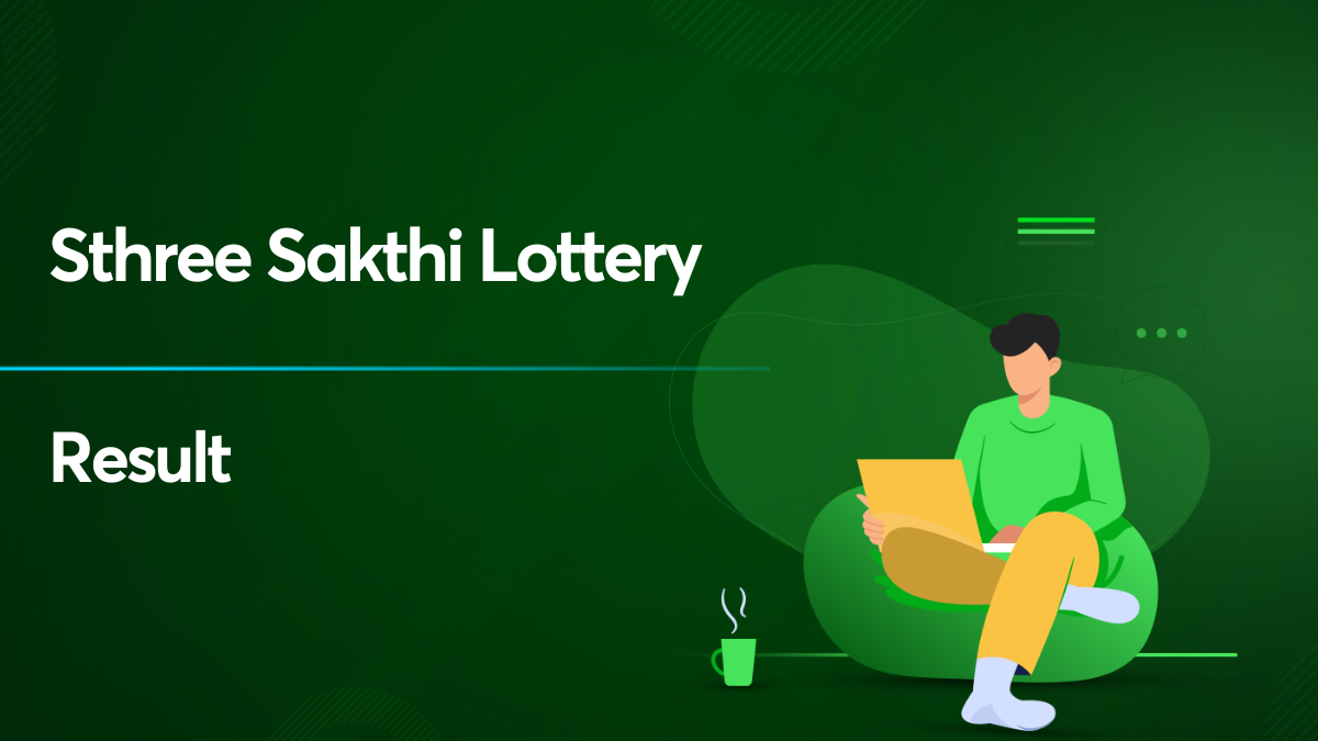 sthree sakthi lottery result today
