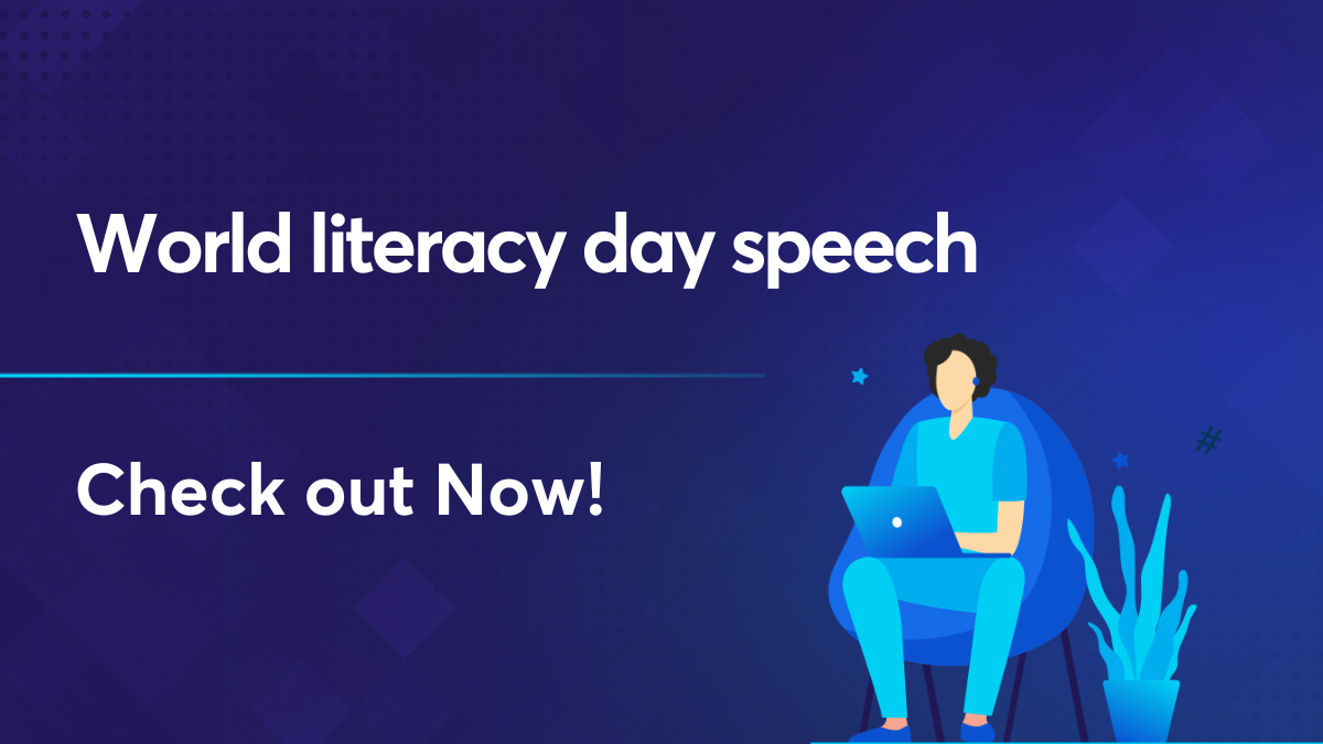 speech on world literacy day 2022