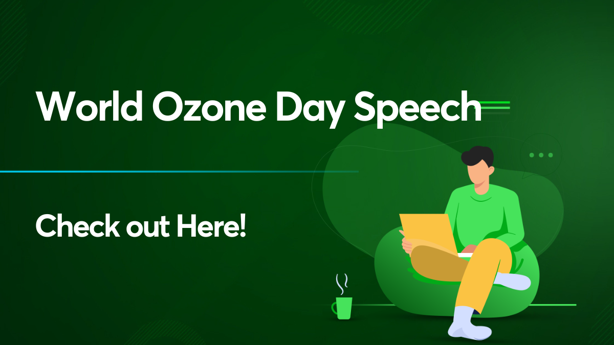 write a speech on ozone day