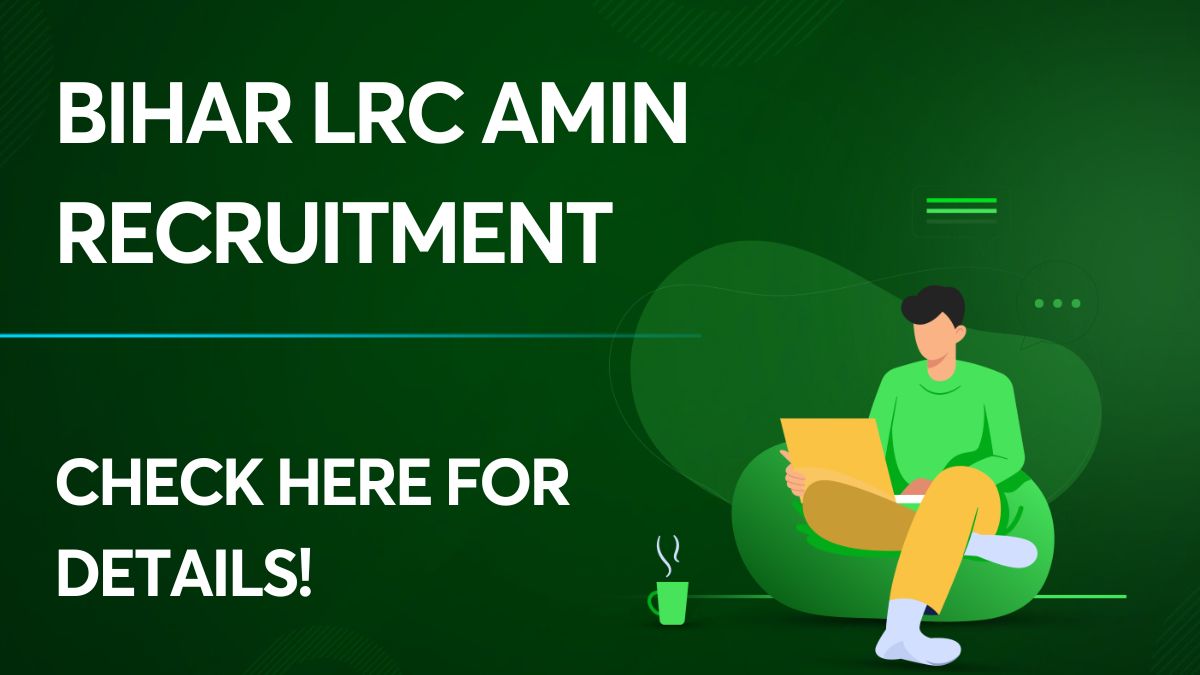 Bihar LRC Amin Recruitment