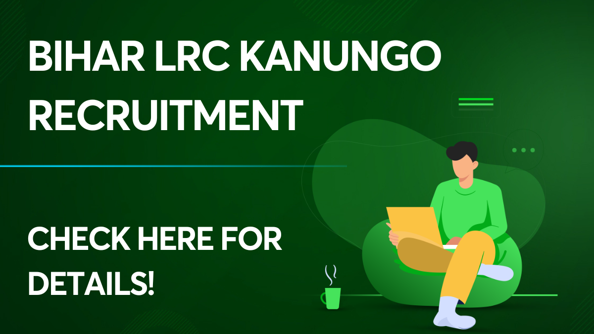 Bihar LRC Kanungo Recruitment