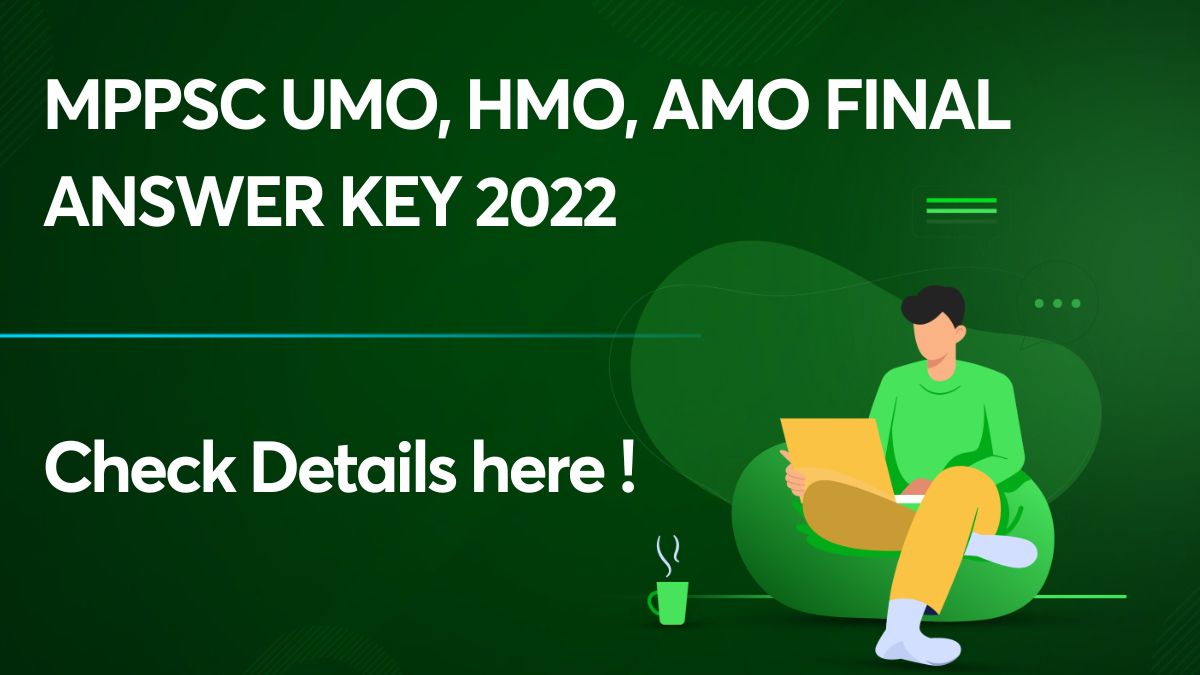 MPPSC UMO, HMO, AMO Final Answer Key