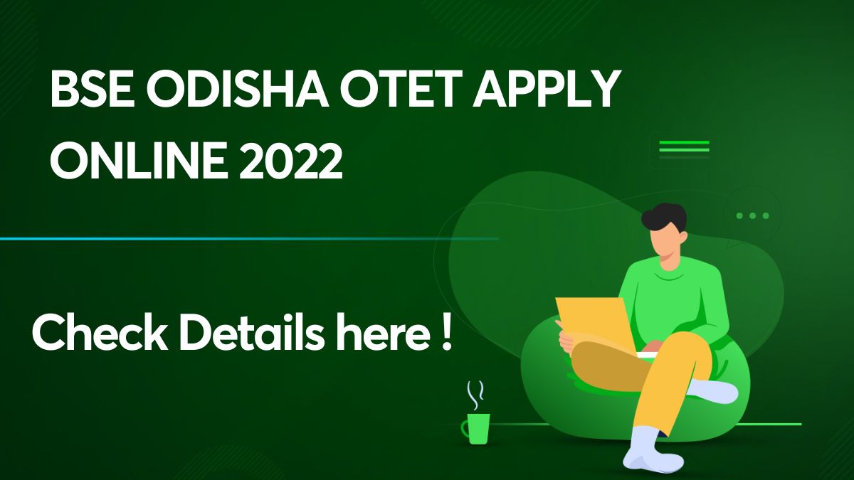 bse odisha otet apply online 2022