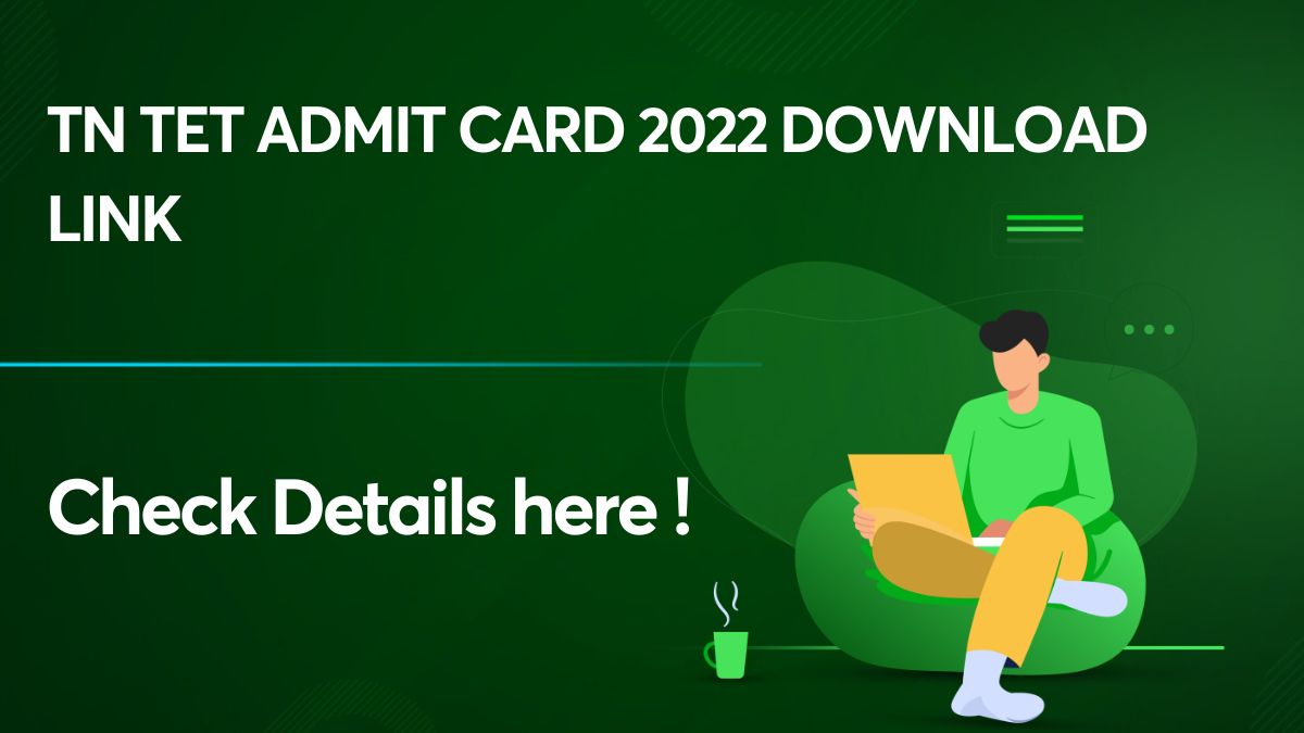 TN TET Admit Card 2022 Download Link