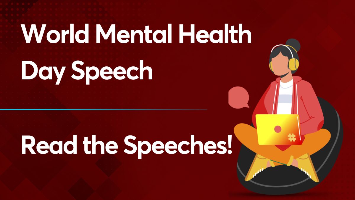 speech on world mental health day