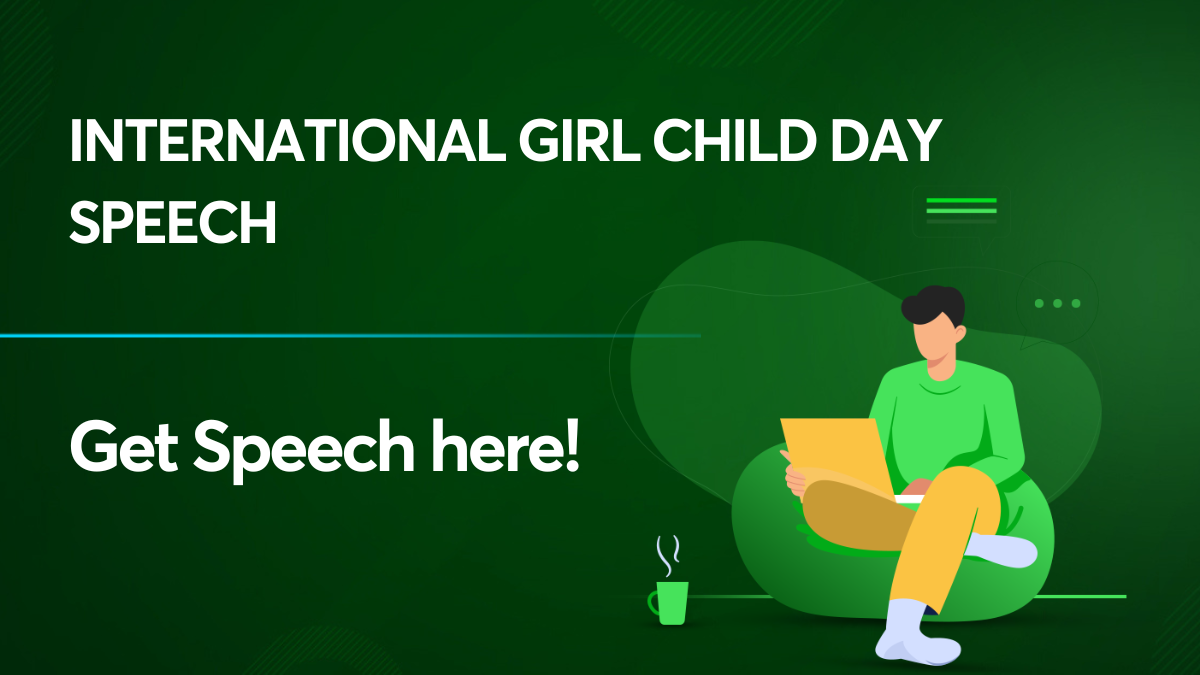 write a speech on girl child education