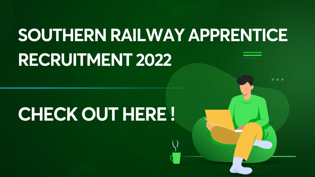 Apply For Southern Railway Apprentice @sr.indianrailways.gov.in