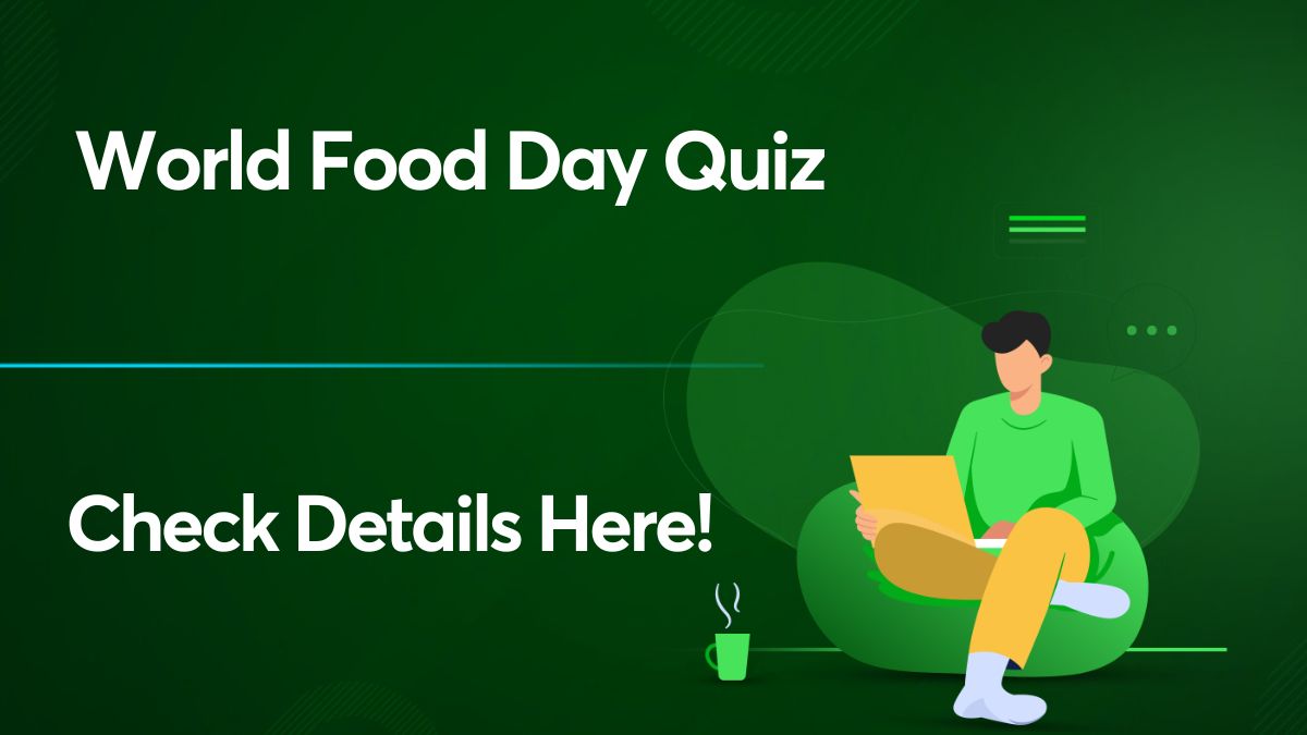 World Food Day Quiz
