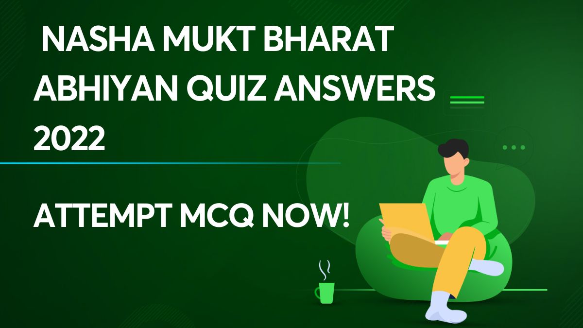 nasha mukt bharat abhiyan quiz answers