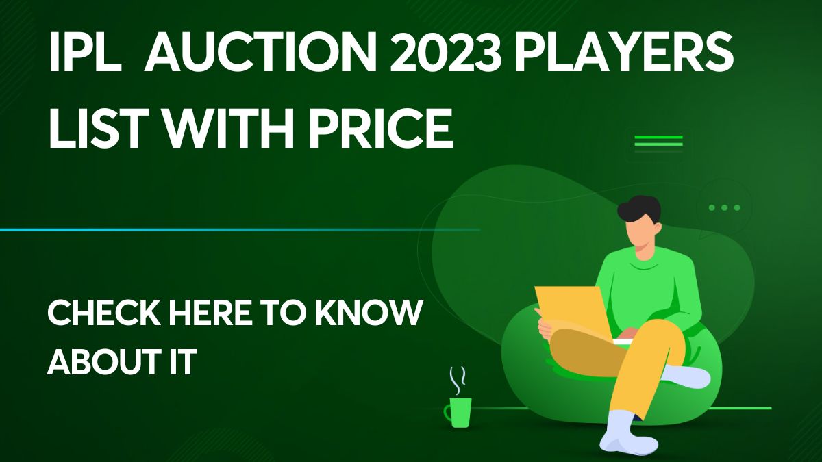 IPL Auction 2023 Players list