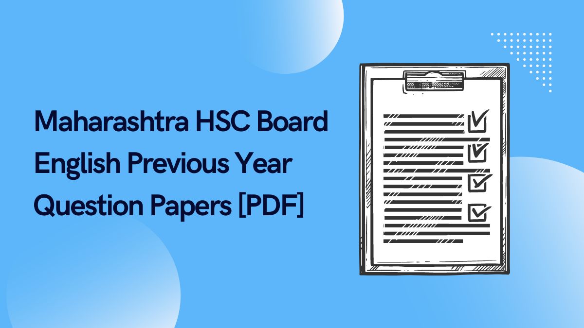 Maharashtra HSC Board English Previous Year Question Papers [PDF]