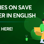 10 Lines on Save Water in English for Students and Children!